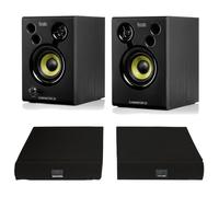 Hercules DJ Monitor 32 set avec panneaux Devine MON Pad 01