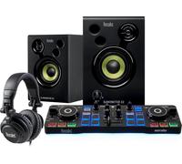 Hercules DJ Starter Kit - Pack complet DJ avec contrôleur DJControl Starlight, e
