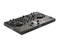 Hercules DJControl Inpulse 300 - Contrôleur DJ USB - 2 pistes avec 16 pads et carte son - Logiciel et tutoriels inclus