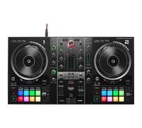 HERCULES DJCONTROL INPULSE 500 - Contrôleur DJ - Interface audio et mixeur hardware intégrés - 16 pads rétroéclaires (RGB) - Noir