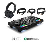 Hercules DJControl Inpulse 500 + Devine PRO 900 DJ/Studio casque et câbles