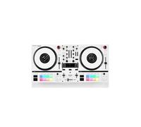 Hercules DJControl Inpulse T7 White Edition - Controleur DJ avec 2 plateaux motorises, Serato DJ et DJUCED inclus