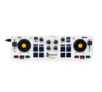 Hercules DJControl Mix - Contrôleur DJ Bluetooth sans fil pour smartphones - Application djay - 2 platines