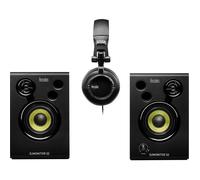 DJMonitor 32 + HDP DJ45 - Enceintes DJ 2x15W + Casque DJ - Noir