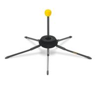 Hercules DS410B In-Bell Trumpet Stand,Blck/Silver