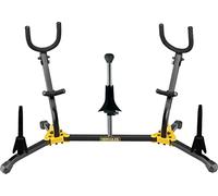 Hercules Stands Support DS538B pour 2 saxophones (alto/ténor), 1 soprano, 2 clarinettes