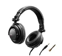 Hercules Casque DJ professionnel HDP DJ45 – 40 mm, circum-aural confortable, réglable