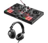 Hercules inpulse 200 MK2 + Hercules DJ45 - Bundle Contrôleur DJ + casque audio