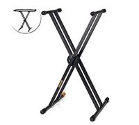 Hercules Stands KS120B Support pour Clavier Noir