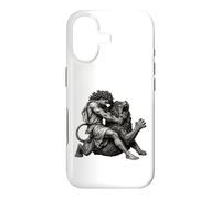 Hercules Lutte Nemean Lion Mythologie Grecque Coque pour iPhone 17