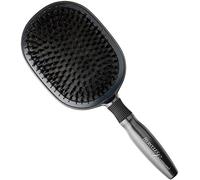 Hercules Sà¤gemann Plate Brosse à cheveux | Les poils en pur sanglier, 8 rangs, noir