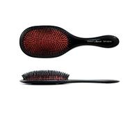 HERCULES SÄGEMANN - 2241 Paddle Brush | Brosse nourrissante pour cheveux naturels | Brosse ébonite avec poils de sanglier et crayons en polyamide | Brosse d'entretien pour cheveux longs