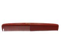 Hercules Sägemann HS C4 carbon 4 Peigne à cheveux professionnel Rouge Peigne à cheveux (antistatique) Peigne en carbone avec 2 dents fines et grossières 7 pouces avec dents de division