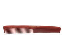 Hercules Sägemann HS C5 carbon 5 Peigne à cheveux professionnel Rouge Peigne à cheveux (antistatique) Peigne en carbone avec 2 dents fines et grossières 7 pouces Peigne à cheveux (5 r)