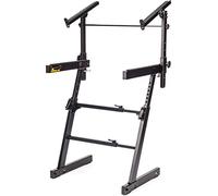 Hercules Stands KS410B Support pour 2 Claviers Noir