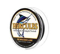 HERCULES Super Cast 10-300lbs Ligne de pêche tressée 100-2000m 109-2187yds Test pour Les Lignes de Poisson Tresse PE d'eau salée Superline 8 brins