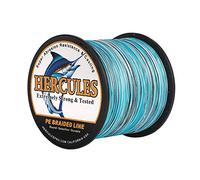 HERCULES Super Cast 10-300lbs Ligne de pêche tressée 100-2000m 109-2187yds Test pour Les Lignes de Poisson Tresse PE d'eau salée Superline 8 brins