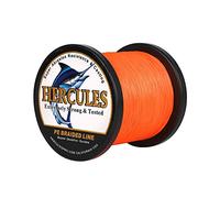 HERCULES Super Cast 10-300lbs Ligne de pêche tressée 100-2000m 109-2187yds Test pour Les Lignes de Poisson Tresse PE d'eau salée Superline 8 brins