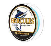 HERCULES Super Cast 10-300lbs Ligne de pêche tressée 100-2000m 109-2187yds Test pour Les Lignes de Poisson Tresse PE d'eau salée Superline 8 brins