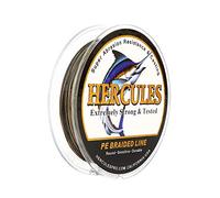 HERCULES Super Cast 100-2000m 109-2187 Yards 6-100lbs Test Ligne de pêche tressée pour Eau salée PE Tresse Lignes de Poisson Superline 4 brins