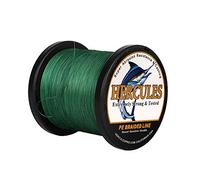 HERCULES Super Cast 100-2000m 109-2187 Yards 6-100lbs Test Ligne de pêche tressée pour Eau salée PE Tresse Lignes de Poisson Superline 4 brins
