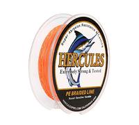 HERCULES Super Cast 100-2000m 109-2187 Yards 6-100lbs Test Ligne de pêche tressée pour Eau salée PE Tresse Lignes de Poisson Superline 4 brins