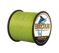HERCULES Super Cast 100-2000m 109-2187 Yards 6-100lbs Test Ligne de pêche tressée pour Eau salée PE Tresse Lignes de Poisson Superline 4 brins
