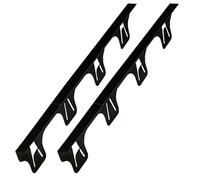 Herd ga'p Cover Lot de 2 joints de cuisinière | Protection des coutures latérales de cuisinière | Cache-creux de cuisine résistant à la chaleur entre le dessus de la cuisinière et le comptoir pour la
