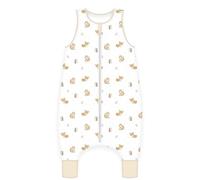 Herding babybest Grenouillère de Nuit Les amis de la forêt, 70 cm, Avec fermeture éclair, Combinaison avec pieds, Housse 100% coton, rembourrage 100% polyester