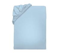 Herding babybest Jersey Drap-Housse, 60-70 x 120-140 cm, 100% Coton/Jersey, Bleu Clair