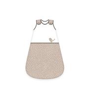 Herding babybest Sac de couchage pour bébé, Woodland Crew, 70 cm, fermeture éclair sur tout le côté et boutons-pression, matière extérieure : 100% coton/rembourrage : 100% polyester, blanc/beige