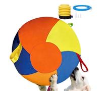 Herding Balle pour chiens - Enrichissement mobile gonflable de 50 cm | Grande sphère d'entraînement pour chiots de petite et moyenne race, intérieur, extérieur, jardin, cour, voyage