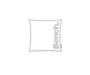 Herding Bench Taie d'oreiller, Urban Grey, Env. 50 x 50 cm, avec Fermeture Éclair De Marque, 100% Polyester, French Velvet, avec Étiquette, Couleur : Blanc/Gris, Réf. : 5312604020