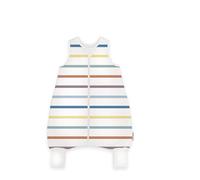 Herding Combinaison de Nuit Tom Tailor, 70 cm, Tissu extérieur : 100% Coton/Rembourrage : 100% Polyester, avec Fermeture éclair, Coloured Strips Baby Bunt (Multicolor)
