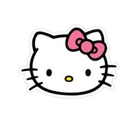 Herding Coussin Contour Hello Kitty, 26 x 36 cm, 100% Polyester, Coussin de Forme