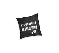 Herding Coussin Décoratif avec Citation, 40 x 40 cm, Polyester