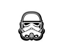 Herding Coussin Star Wars Stormtrooper, env. 35 x 31 cm, 100% Polyester, Blanc