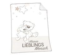 Herding Couverture Polaire Favourite Human, 75 x 100 cm, Polyester, Blanc