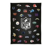 Herding Couverture Wellsoft NFL Teams, 150 x 200 cm, Couverture moelleuse, polyester