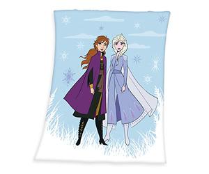 Herding Disney La Reine des Neiges 2 Couverture Polaire, Multicolore, 160 x 130 cm