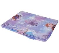 Herding Disney La Reine des Neiges Rideau, 140 x 160 cm (lxL), Passants 10 cm Inclus, Polyester, Multicolore / Transparent