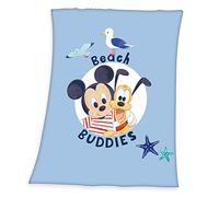 Herding Disney Mickey Mouse Couverture en Microfibre, Multicolore, 100 x 75 cm
