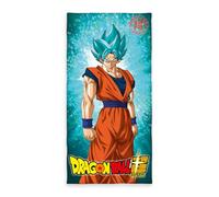 Herding DRAGONBALL SUPER Serviette de Bain, 150 x 75 cm, Coton, Multicolore