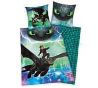 Herding Ensemble De Literie Dragons 100% Coton 135 X 200 Cm