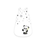Herding Gigoteuse Baby Best, Panda, 90 cm, Fermeture Éclair Circulaire et Boutons Pressions, Blanc