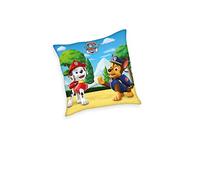 Herding La Pat' Patrouille Coussin Décoratif en Polyester, Version Standard, Bleu/Blanc