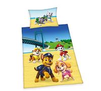 Herding La Pat' Patrouille Parure de Lit Réversible, Coton/Renforcé, Multicolore, Taille Suisse