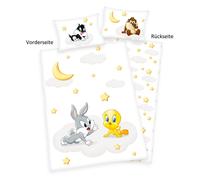 Herding Looney Tunes Baby Literie 2 Pcs 100 X 135 Cm 100% Coton