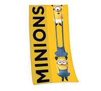 Herding Minions 2 Serviette en Velours, Coton, Multicolore, 75 x 150 cm
