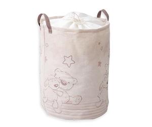 Herding Panier à Linge babybest, Personne Préférée, env. 40 x 50 cm, Intérieur Enduit, Avec Poignées et Cordon de Serrage, Polyester / Coton / Viscose